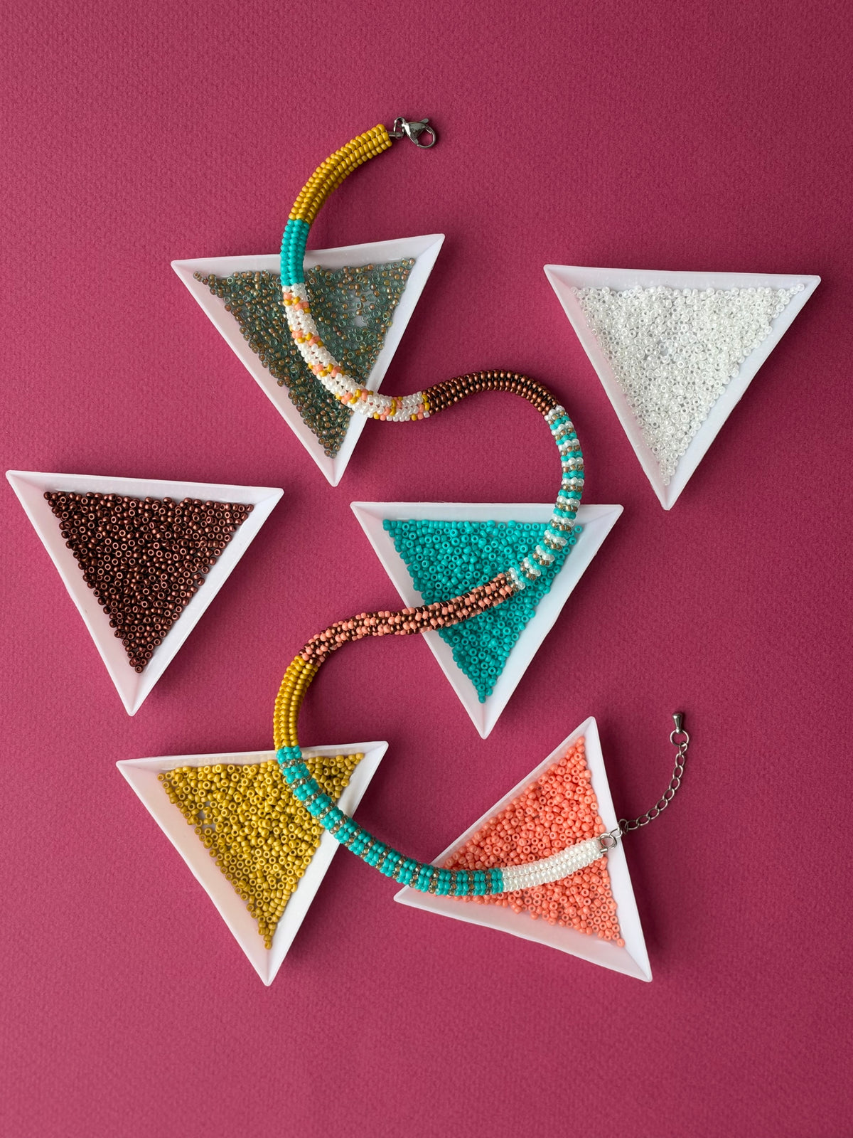 Honey Coast Beaded Necklace