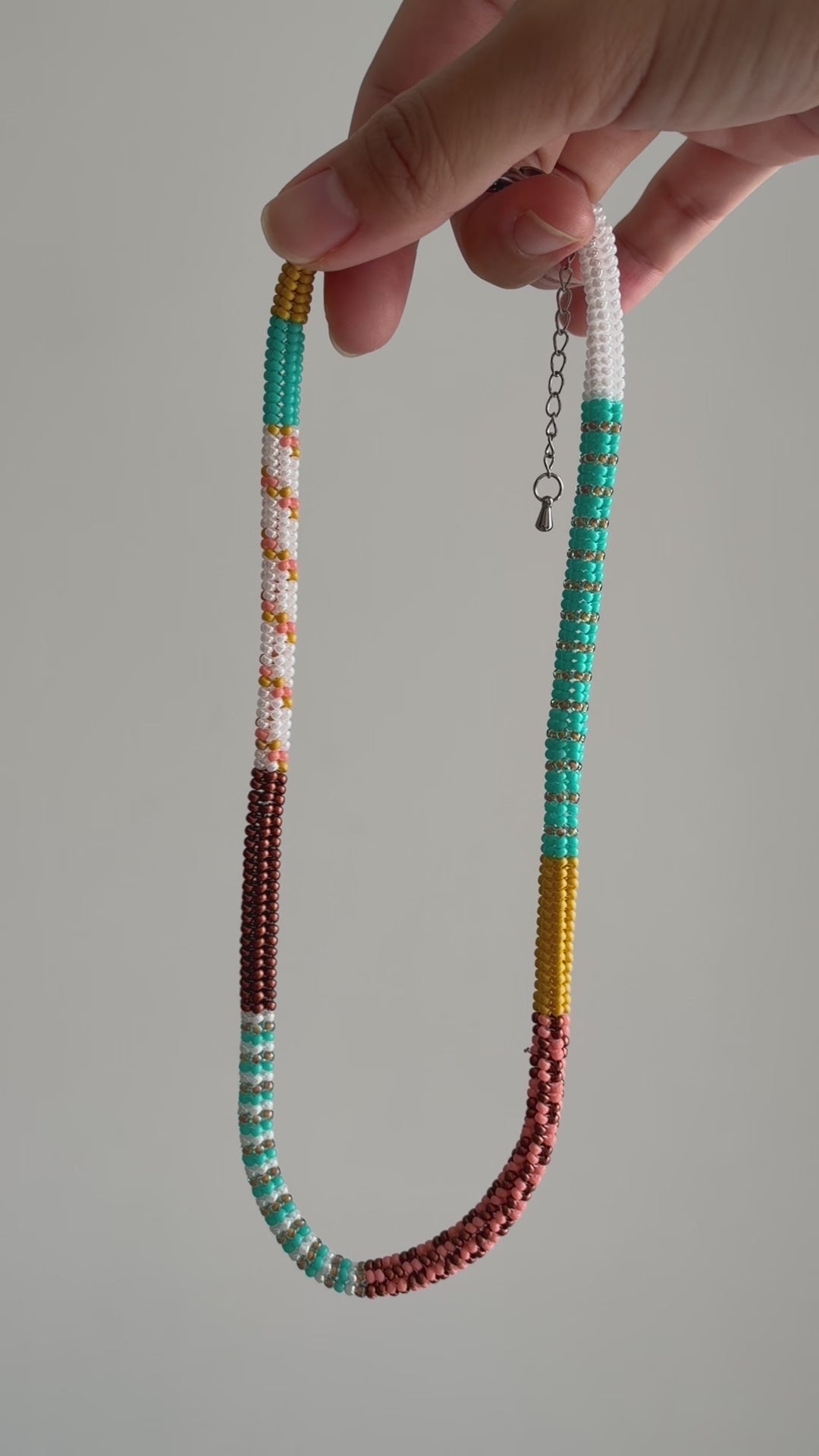 Honey Coast Beaded Necklace